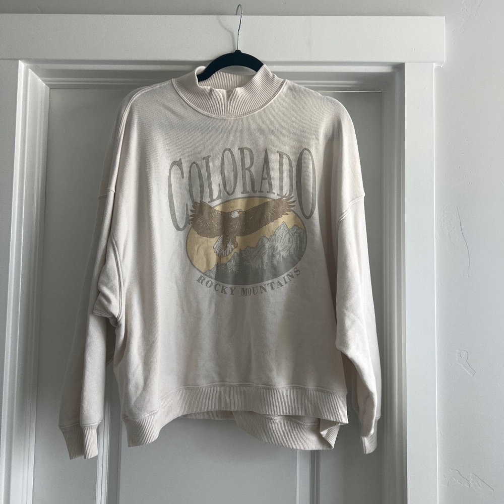 Mock Neck Sweatshirt